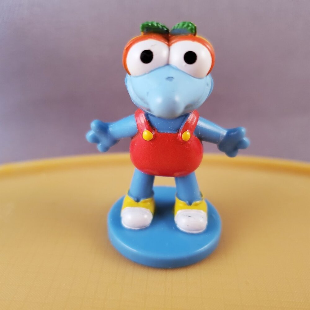 Muppets Gonzo Pvc Figure Cake Topper Mini Fig Muppet Babies Vintage 1985
